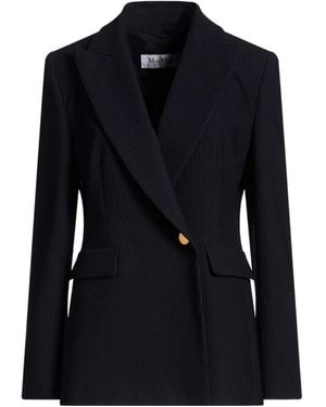 Max Mara Minimalist Single-Breasted Blazer - Black