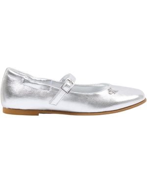 Calvin Klein Ballet Flats - White