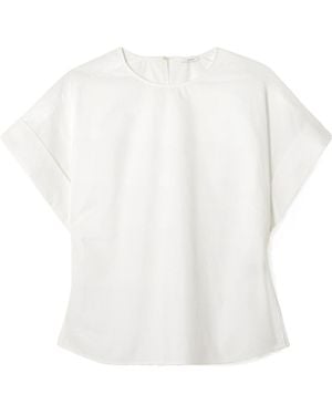 JOSEPH Foldable Cuff Shirt - White
