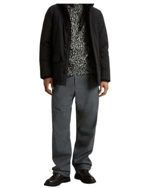 Woolrich Hooded Puffer Jacket - Black