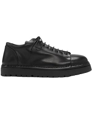 Marsèll Marsèll Pallottola Round-Toe Lace-Up Shoes - Black