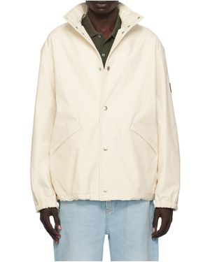 Bally Stand Collar Jacket - White