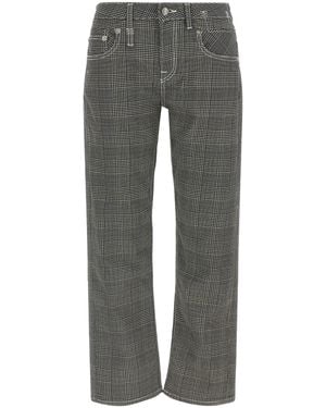 R13 Casual Trousers With Belt Loops - Grey