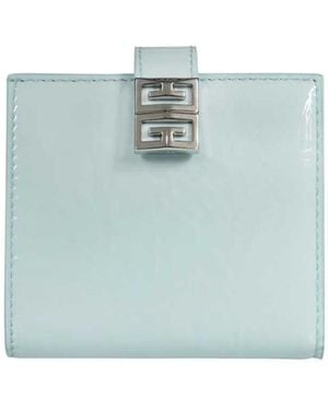 Givenchy Logo Double-Folded Wallet - Blue