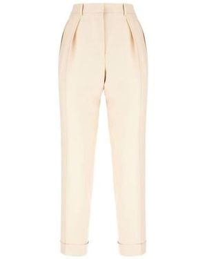 Tom Ford Wool Trousers - Natural
