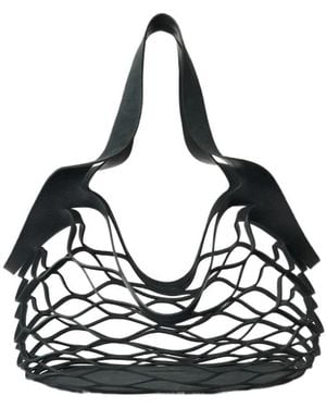 Our Legacy Media Cut Shoulder Bag - Black