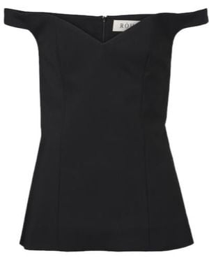 Rohe Off-Shoulder Top - Black