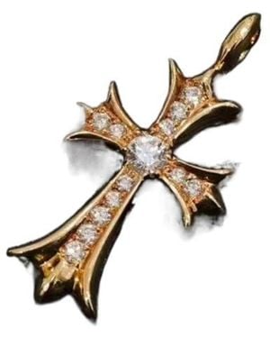 Chrome Hearts Cross Pendant - Metallic