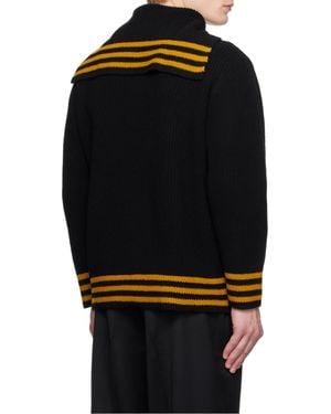 Bode Striped Jumper - Black