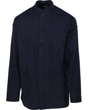 Bottega Veneta Light Twill Overshirt - Blue