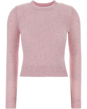 Isabel Marant Isabel Marant Étoile Crewneck Long-Sleeved Jumper - Pink