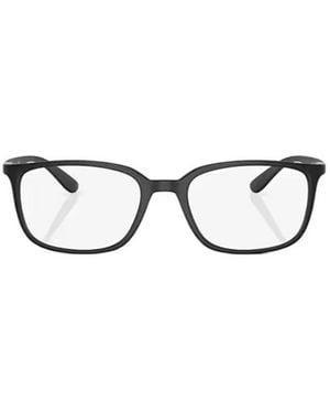 Ray-Ban Square Frame Glasses - White