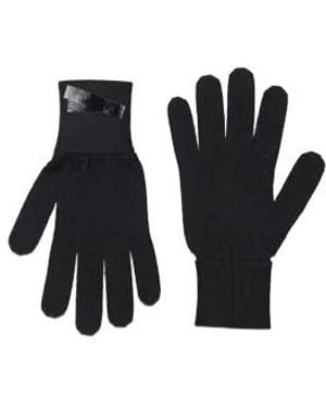MM6 by Maison Margiela Stretch Full-Finger Gloves - Black