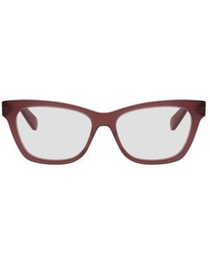 Celine Full-Frame Non-Prescription Glasses - White