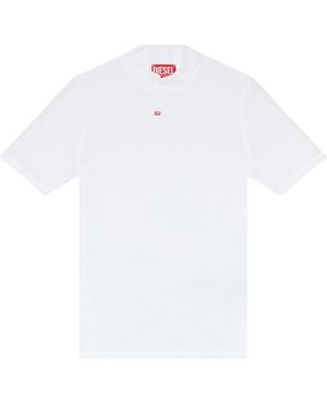 DIESEL T-Mokky Short-Sleeved T-Shirt - White