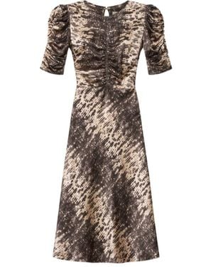 Isabel Marant Lemila Silk Dress - Natural