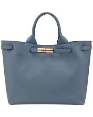 Longchamp Le Smart Tote Bag - Blue