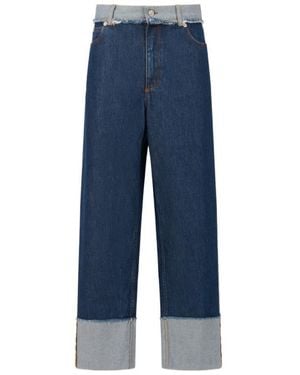 Marni Denim Inside-Out Jeans - Blue