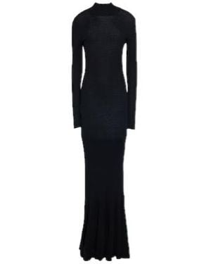 Balenciaga Cashmere Dress - Black