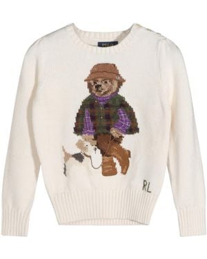 Polo Ralph Lauren Polo Bear Sweater - White