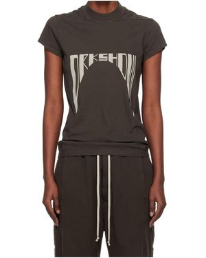 Rick Owens Level T Short-Sleeved Crewneck T-Shirt - Multicolor