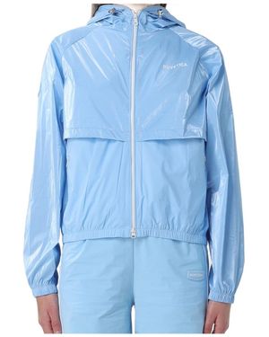 Duvetica Long Sleeve Casual Jacket - Blue