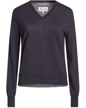 Maison Margiela Midnight Jumper Wool - Blue
