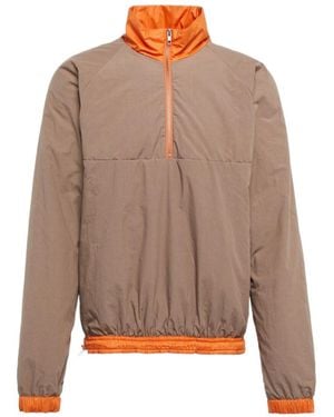 RANRA Hlaup Half-Zip Jacket - Brown