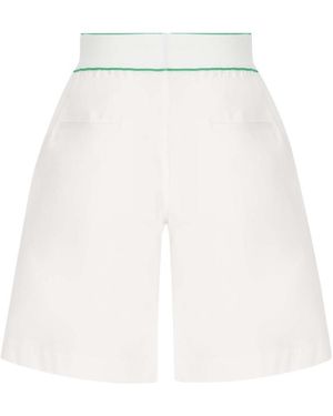 パンツ BOTTEGA VENETA Women Shorts  Burmudas 708515V0BT0 4020 BLUE Blue Straight-Leg Belted Denim Shorts | BOTTEGA VENETA | MR