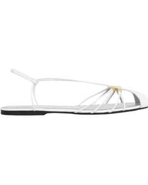 Celine Cocktail Sandal - White