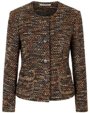 Tagliatore Kerry Jacket - Brown