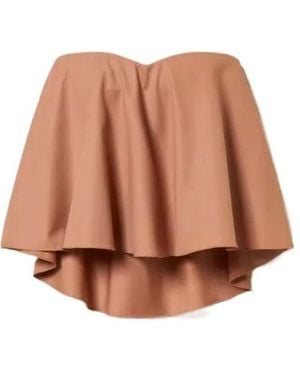 Twinset Bustier Top - Brown
