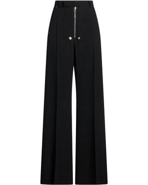 Rick Owens Solid-Colored Loose-Fitting Pants - Black