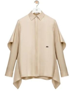 Loewe Cape Shirt - Natural