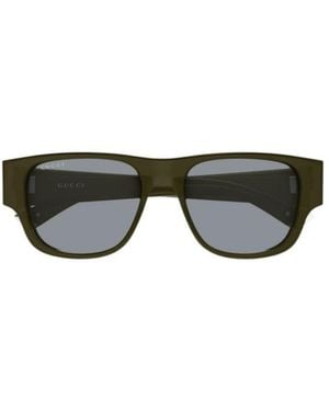 Gucci Eyewear Square Frame Sunglasses - Multicolor