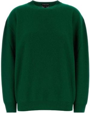 Tom Ford Oversized Knitted Sweater - Green
