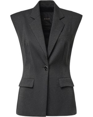 Pinko Sleeveless Vest - Black
