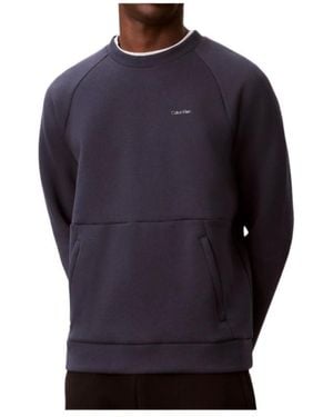 Calvin Klein Performance Double-Knit Sweatshirt - Blue
