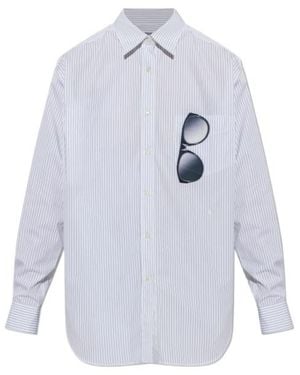 Moschino Shirt With Pockets - Blue