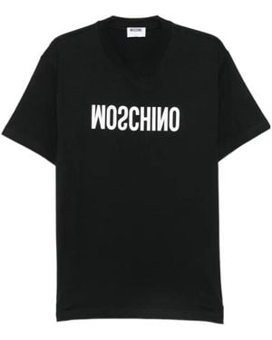Moschino Logo-Print T-Shirt - Black