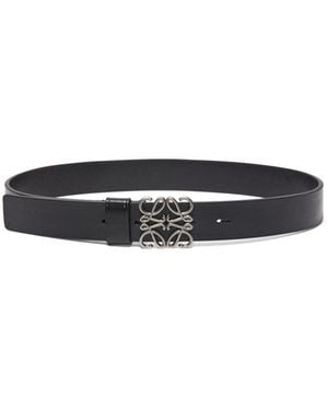 Loewe Chunky Anagram Belt - White
