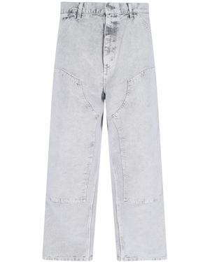 Carhartt Double Knee Trousers - Grey