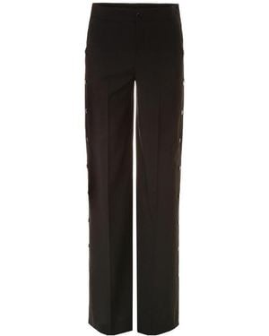 RED Valentino Side Rivet Casual Trousers - Black