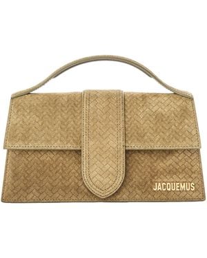 Jacquemus Simple Large-Capacity Genuine Leather Bag - Metallic