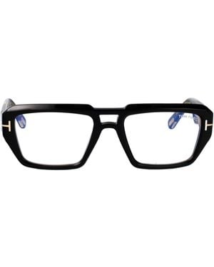 Tom Ford Square-Frame Glasses - White