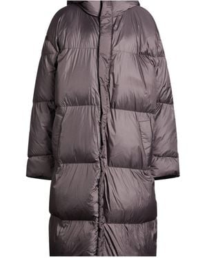 DIESEL Thickened Hooded Cotton Coat - Brown