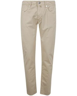 Incotex Straight-Leg Trousers - Natural