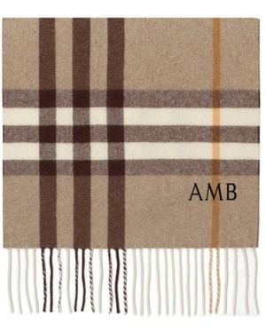 Burberry Gradient Check Cashmere Scarf - Multicolor