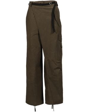 ANDERSSON BELL Wrap-Around Overalls - Green