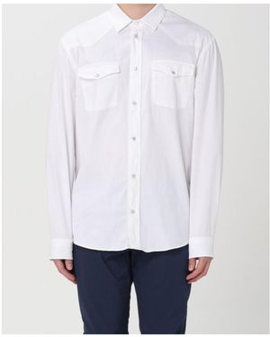 Dondup Yoke-Design Shirt - White
